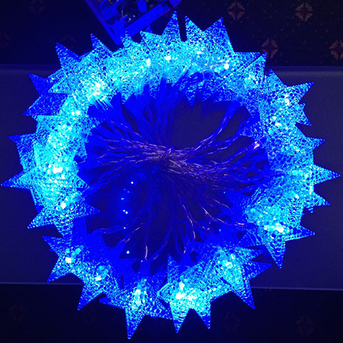 3M LED light Stars Blue